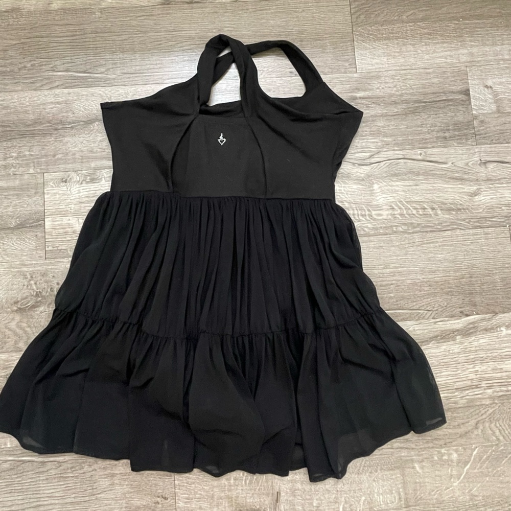 Performance Core Mesh Ruffle 2fer Active Dress - Picture 9 of 12